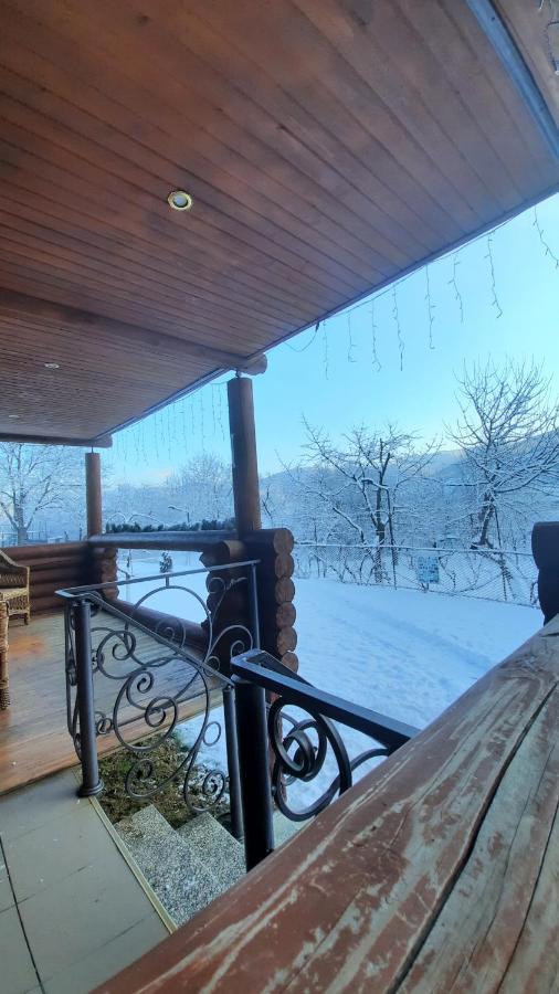 Карпатський краєвид Поляна Экстерьер фото